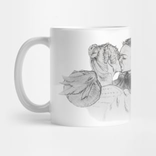 Cliff Top Kiss - AL&AW Mug